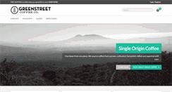 Desktop Screenshot of greenstreetcoffee.com